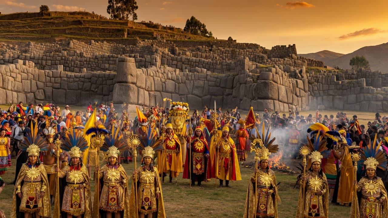 Ambiente ceremonial del Inti Raymi en Cusco